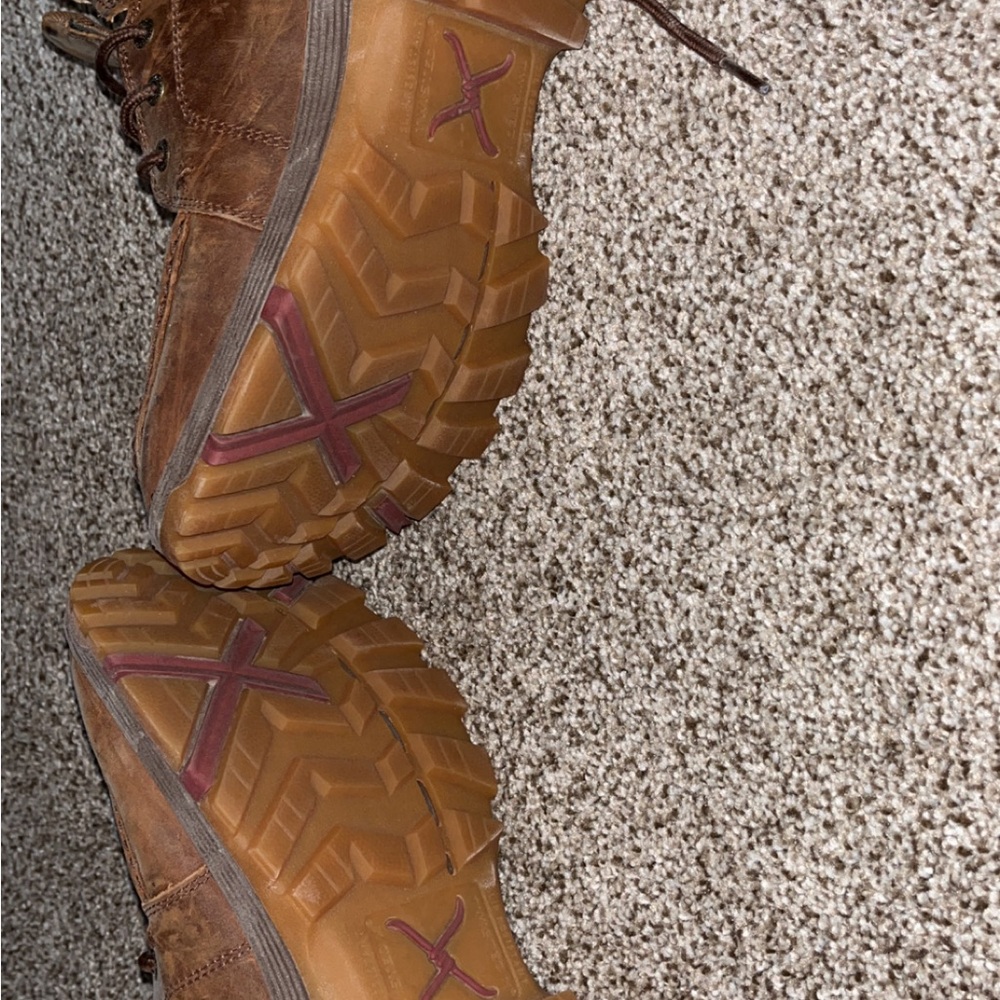 Twisted X Rugged Brown Leather Boots - Picture 4 of 4
